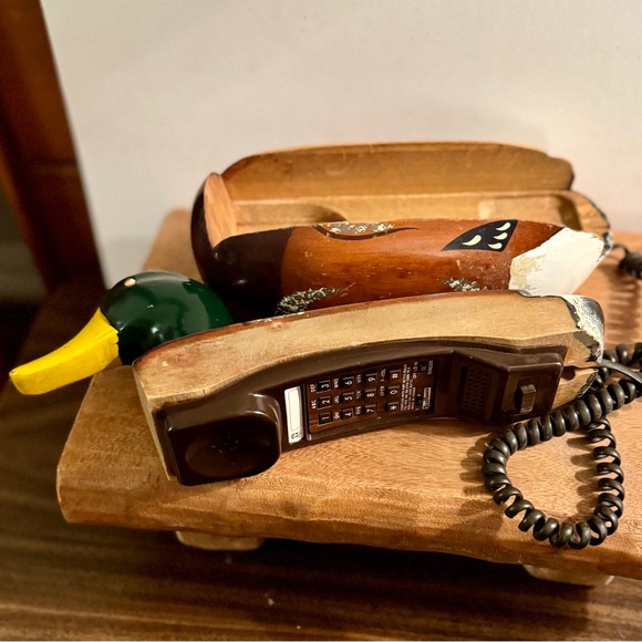Vintage Wood Duck Phone ~ Jersey Shore Phone - Picture 6 of 7